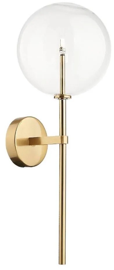 Zuma Line W0606-01A-2GAC - Lampada da parete MILAN 1xG4/2W/230V dorata