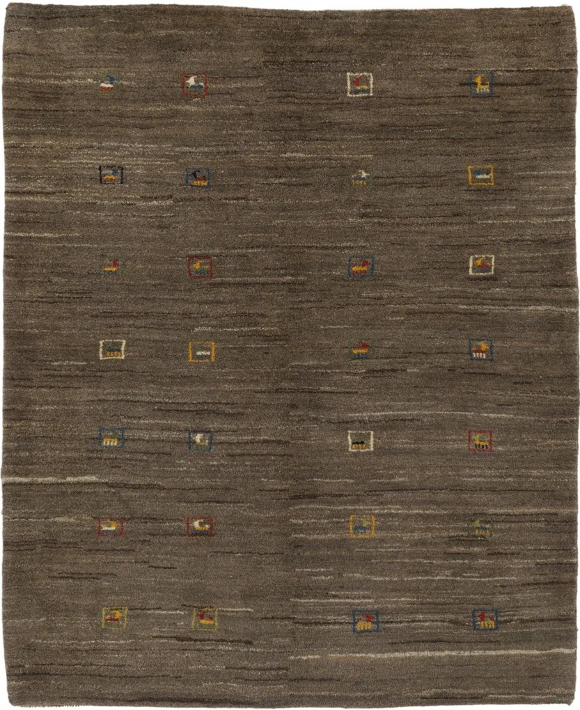 Gabbeh Tappeto persiano 160x200 (Iran) Annodato A Mano