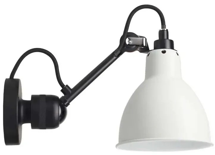 304SW Applique da Parete Nero/Bianco - Lampe Gras