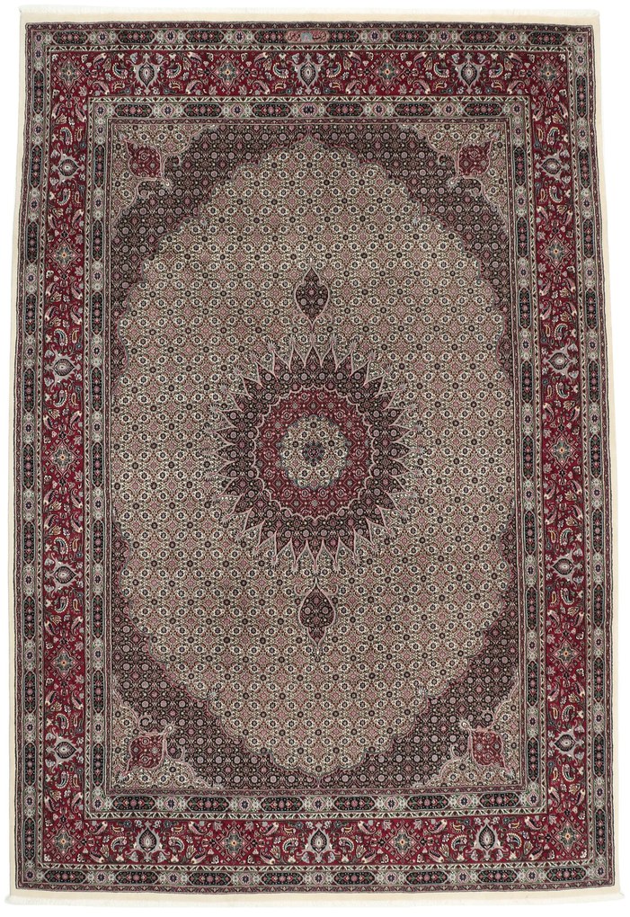 Moud Tappeto 240 x 350 (Iran) Annodato A Mano