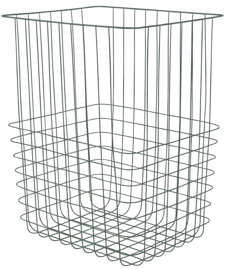 Cesto portabiancheria verde in metallo 64 l Store-It - Mette Ditmer Denmark