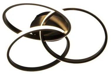 Plafoniera LED dimmerabile LED/70W/230V 3000-6500K nero + telecomando