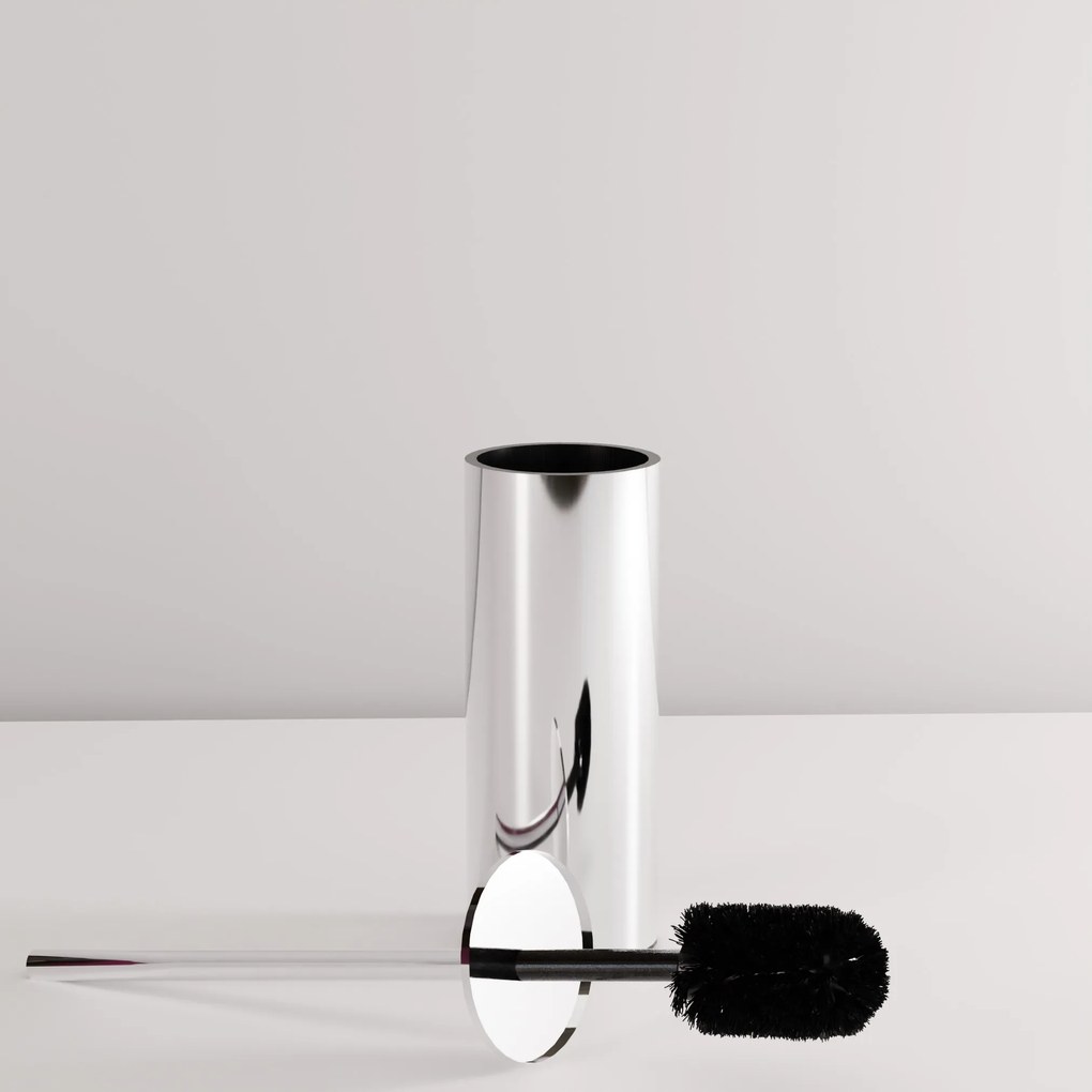 Spazzola per WC mettalico B106 CHROME