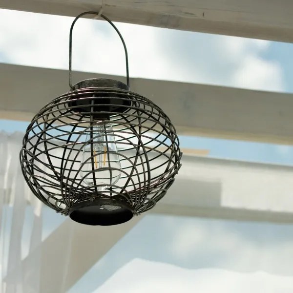 Lampada LED solare LUISA 1xE27/1,2V IP44