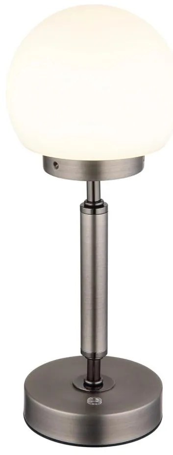 Globo 21033A-LED Lampada da tavolo ricaricabile HAKU LED/2,5W/5V 2700/4000/6500K antracite