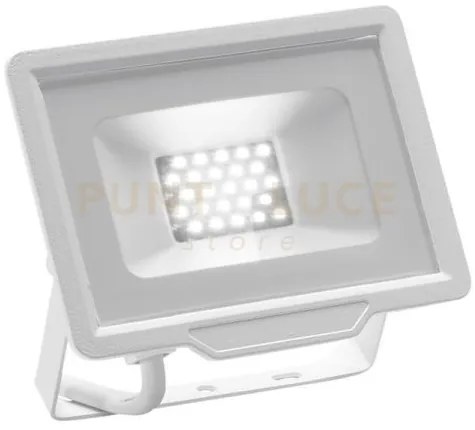 Ges841c- proiettore faro led 3000k 1700lm 20w  ip65 alluminio e vetro