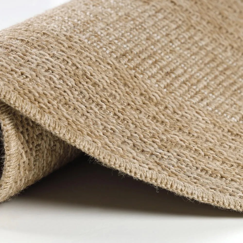 Tappeto tondo beige per esterni ø 120 cm Comilla - Ayyildiz Carpets