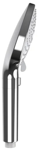 WENKO 26362100 - Soffione doccia WATERSAVING SYSTEM 12 x 12 cm, cromo lucido/bianco