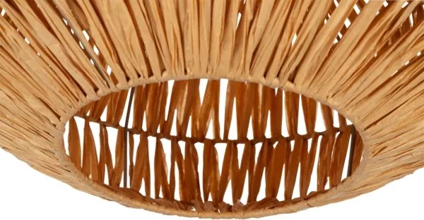 Eglo 44142 - Plafoniera SHELDON 1xE27/40W/230V marrone