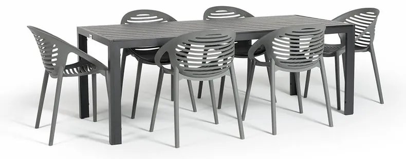 Sedia da giardino grigia Joanna - Bonami Essentials