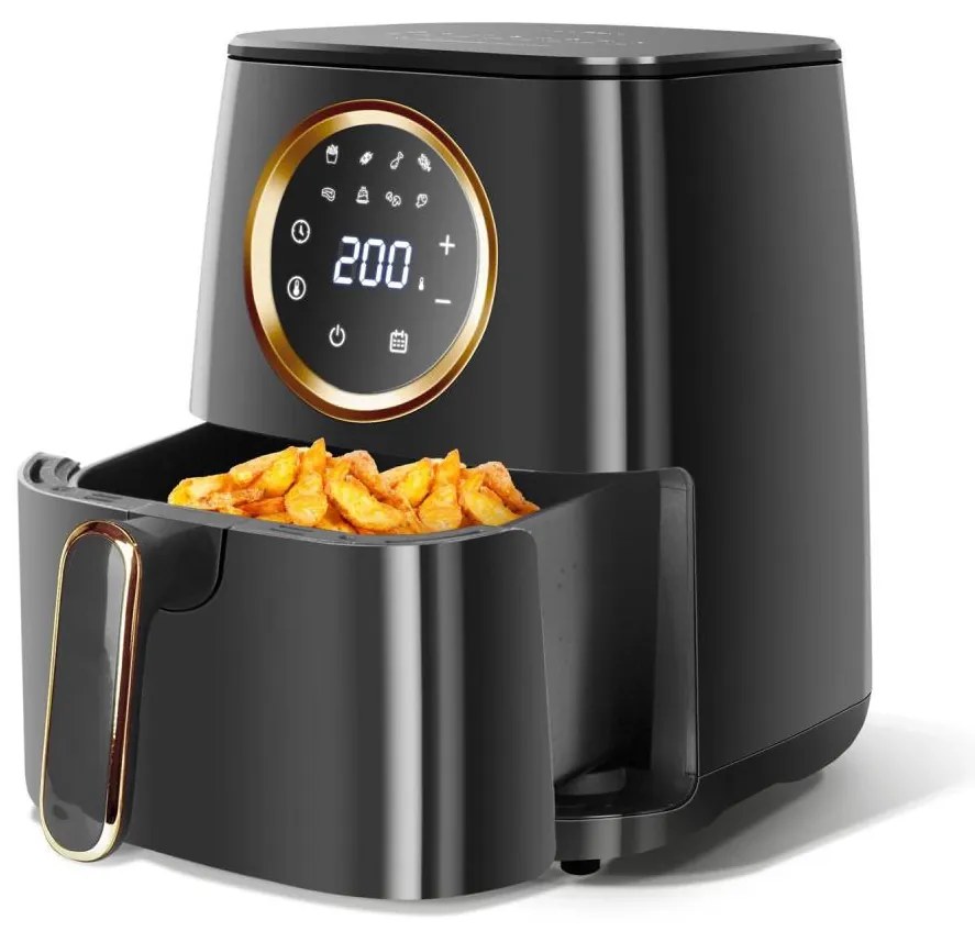 Aigostar - Friggitrice a d'aria 1400W/230V 4,2l nero