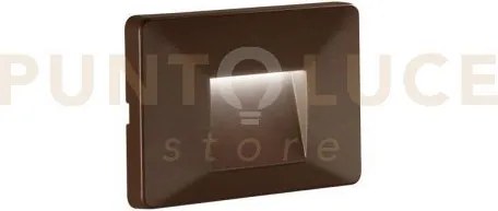 Segnapassi a incasso led breen bronzo 3w 290lm cct 3000k / 4000k ip...
