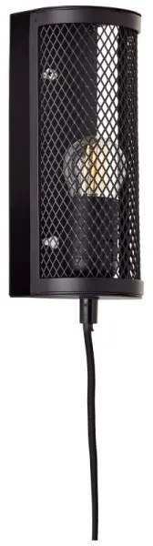 Brilliant - Applique MAZE 1xE27/40W/230V nero