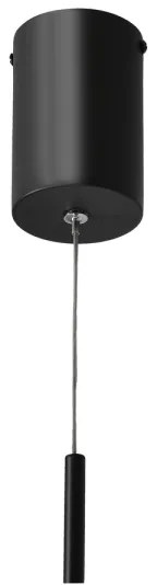 Lampada a sospensione LED su cavo PUMA LED/10W/230V Ø 14 cm nero