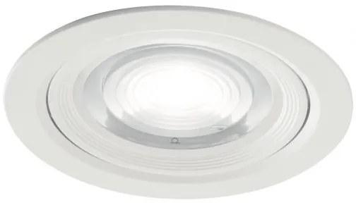 Incasso led mizar orientabile bianco 15w 1000lm 4000k 14,5x5,5cm