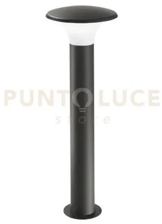 Ges512- paletto in alluminio grigio antracite 1 luce attacco e27 ip...