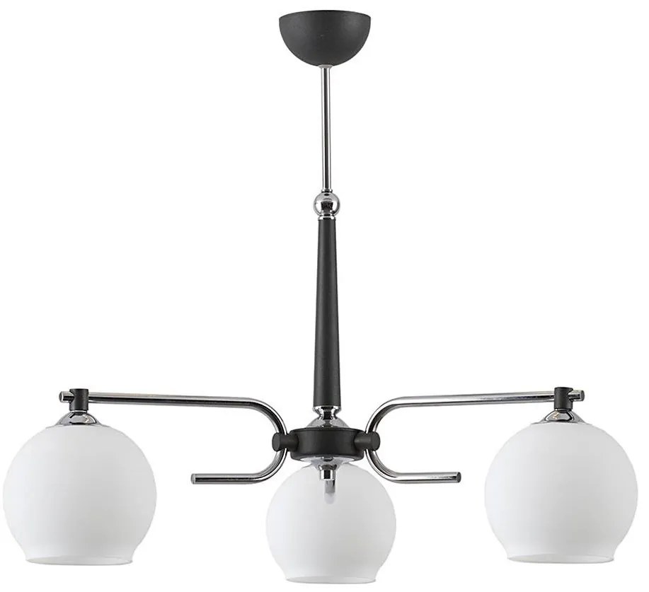 Jupiter 1401 - AX 3 G - Lampadario a sospensione con supporto rigido AXEL 3xE27/60W/230V