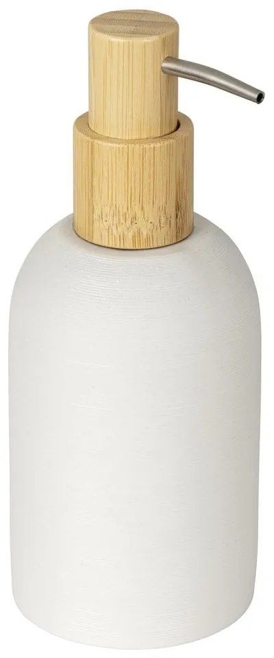 Dispenser per sapone bianco opaco in poliresina 250 ml Altavalle – Wenko