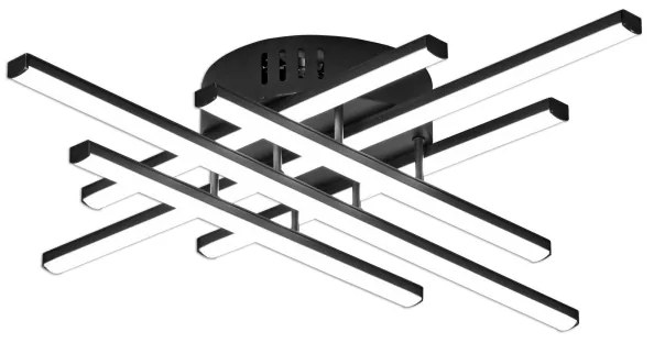 Brilagi - Plafoniera LED STRIPES LED/42W/230V nera