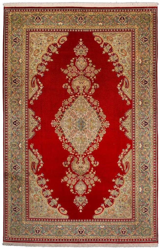 Cashmere Silk Tappeto orientale 200x300 Beige (Indian) Annodato A Mano