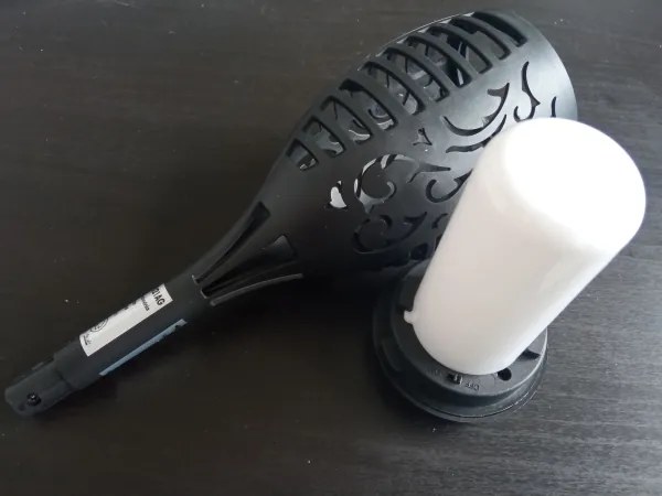 Lampada solare LED con sensore crepuscolare LED/1,2W/1,2V 600 mAh IP44