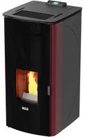 stufa pellet king 17dd idro kw17 bordeaux 500202