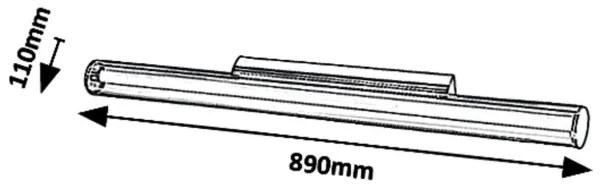 Rabalux 6750 - Applique a LED PAULA LED/18W/230V