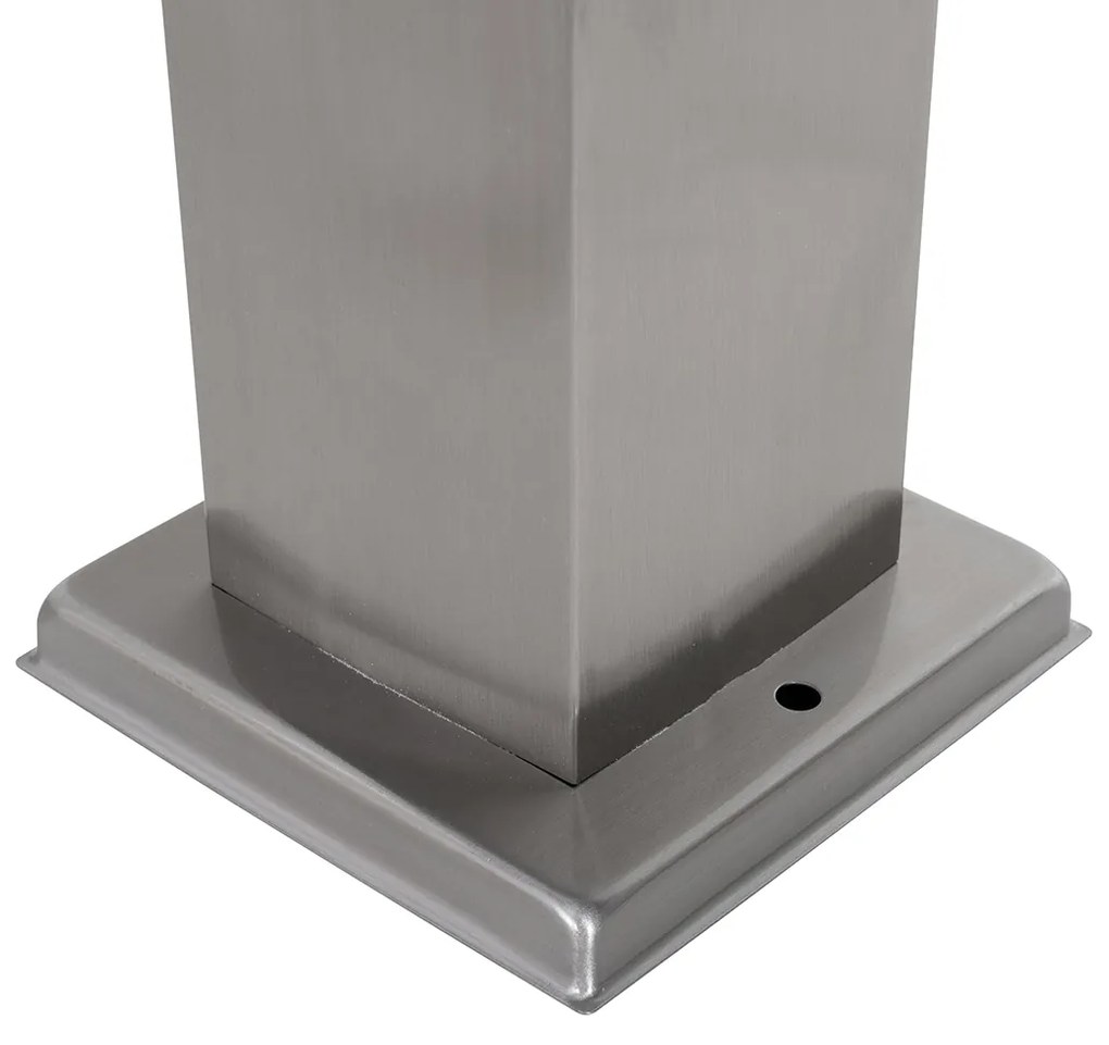 Lampada da esterno in acciaio 80 cm con portalampada IP44 - Malios