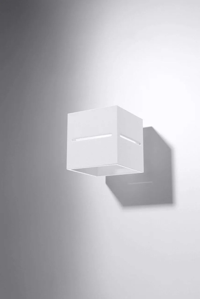 Applique da Parete in Alluminio LOBO G9 White Bidirezionale da interno