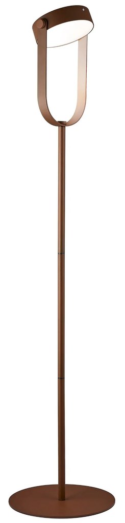 Piantana Solare da Giardino 300 Lumen "LMS-078" Corten
