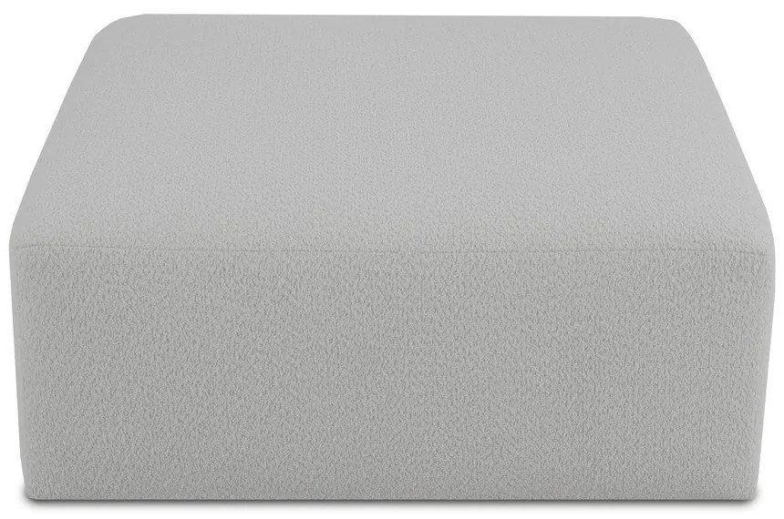 Modulo divano bianco in tessuto bouclé Roxy - Scandic