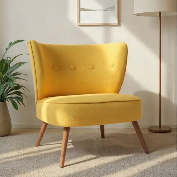 Poltrona JENI gialla