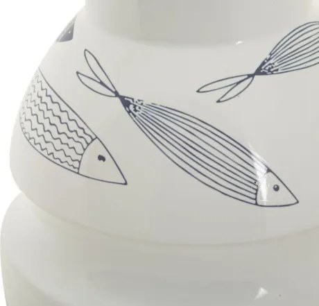 Vaso Ceramica Fish Cm Ø 15X24