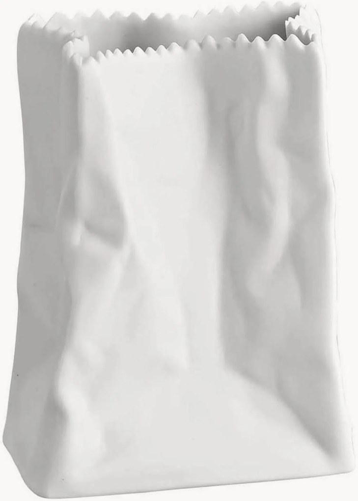 Vaso in porellana Do No Litter, alt. 9 cm