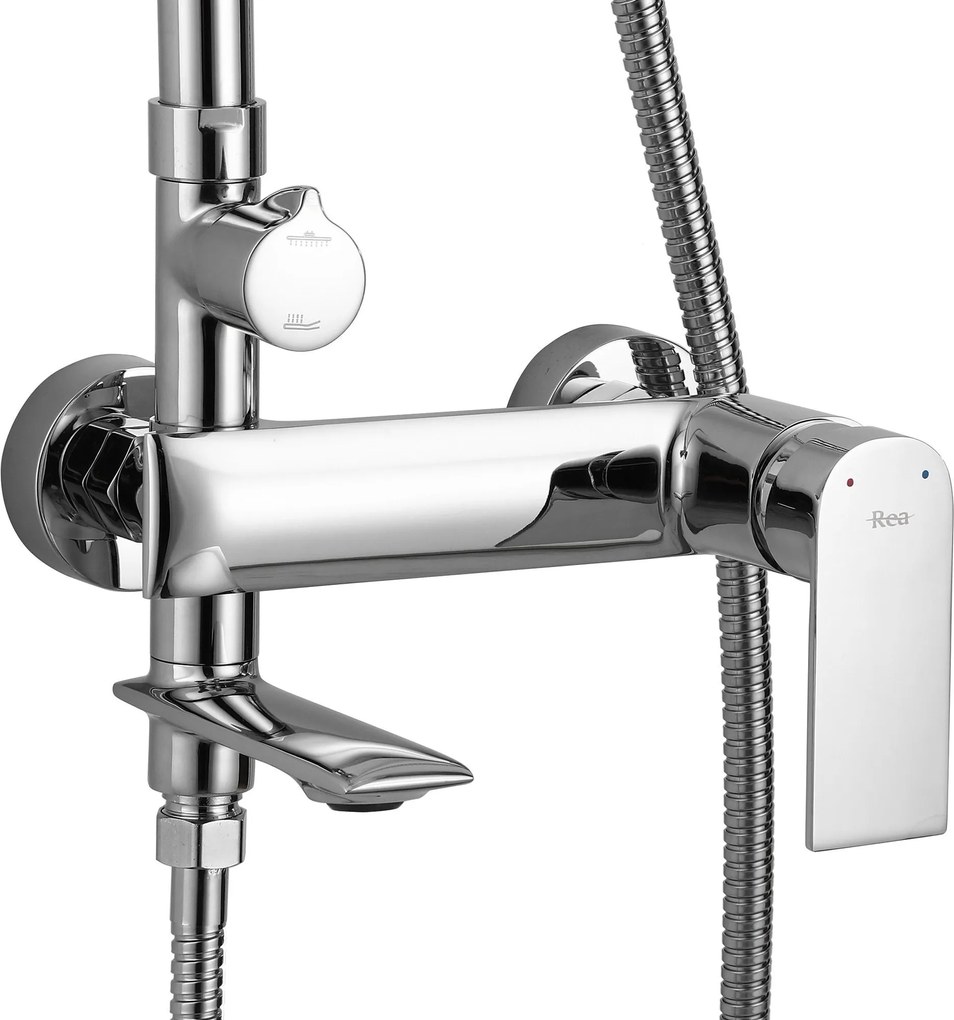 Set doccia REA Veneta Chrome