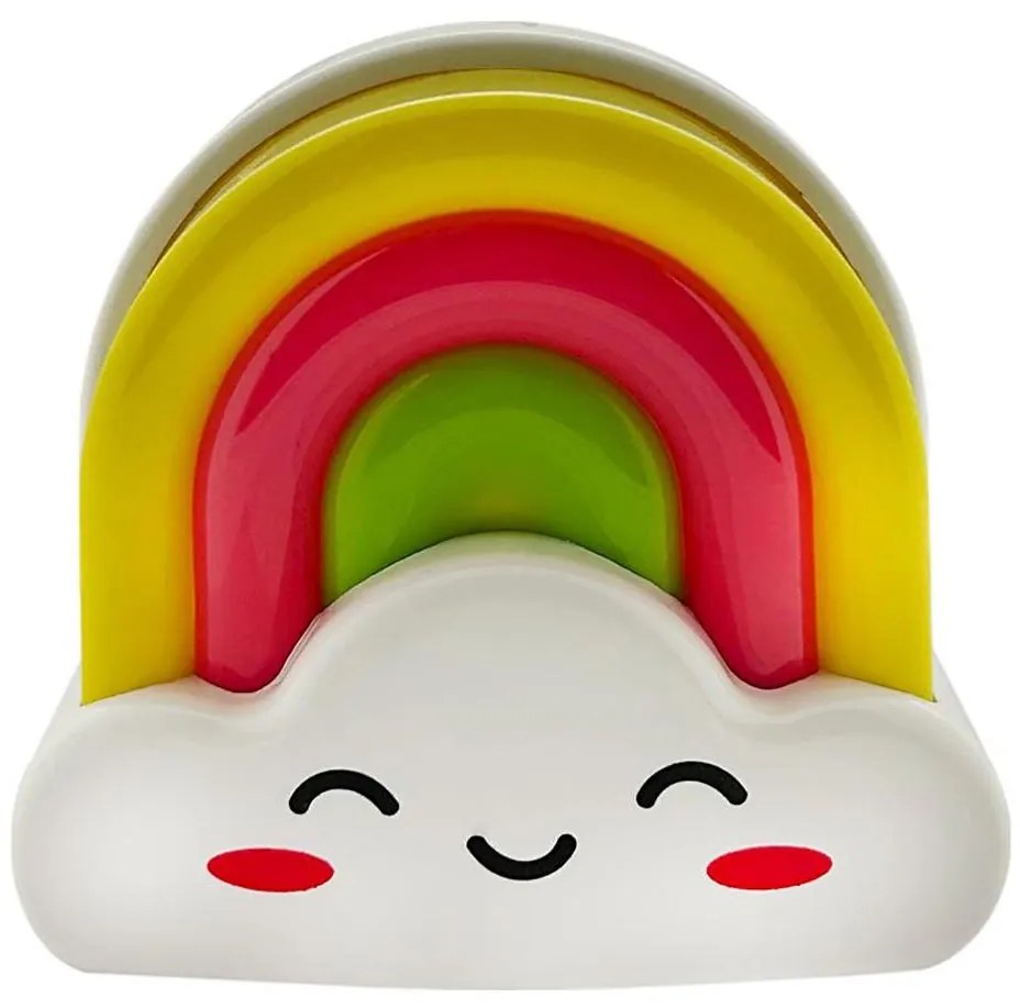 Lampada notturna LED per bambini LED/0,5W/230V arcobaleno