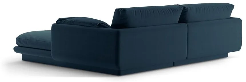 Divano angolare blu scuro (angolo sinistro) Torino - Micadoni Home