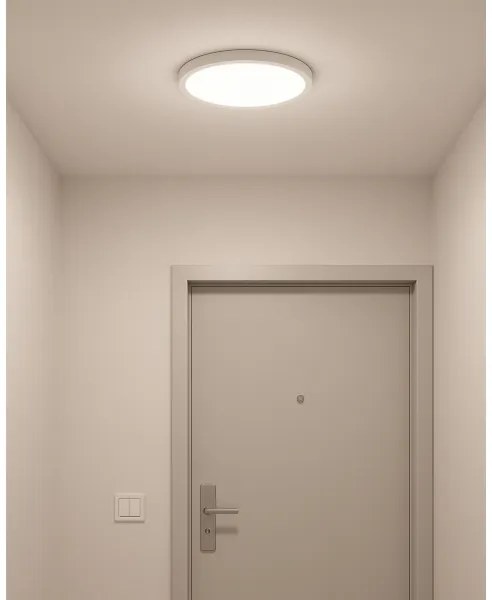 Plafoniera LED 24W/230V 3000/4000/6500K Ø 30 cm bianca