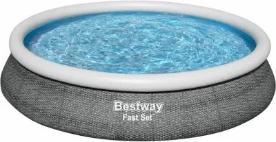 Piscina Gonfiabile Bestway Grigio 9677 L 457 x 84 cm
