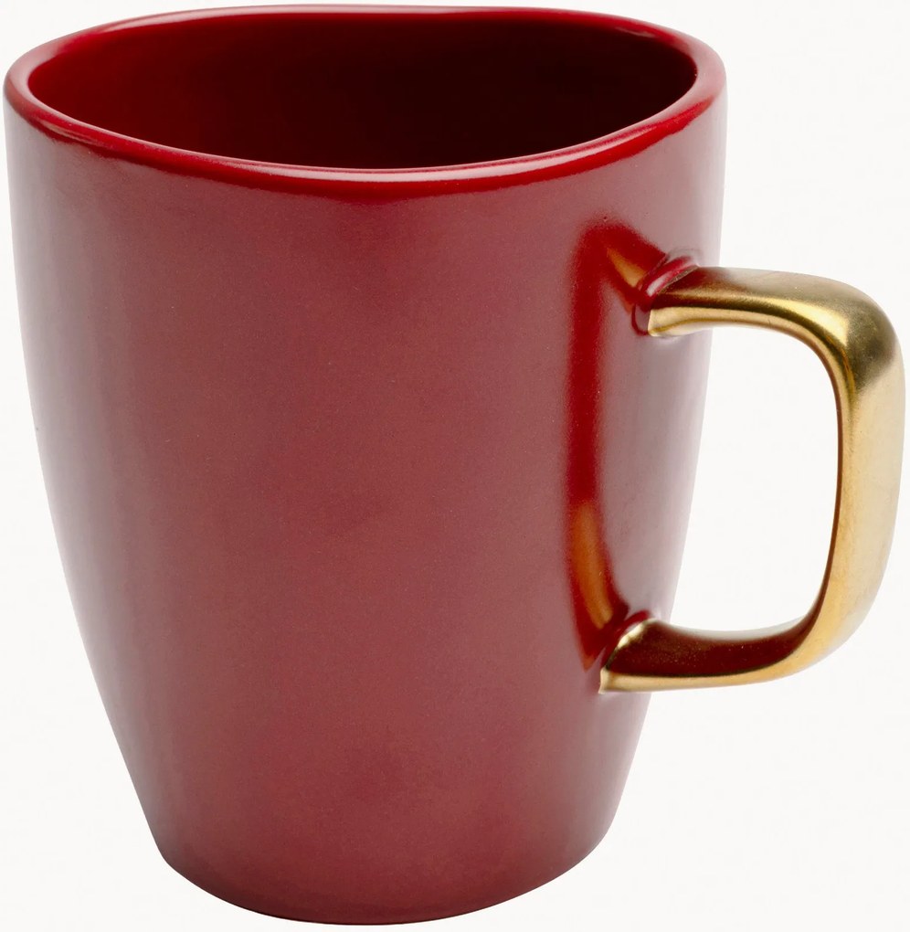 Set di 4 tazze da caffè fatte a mano Vibrations