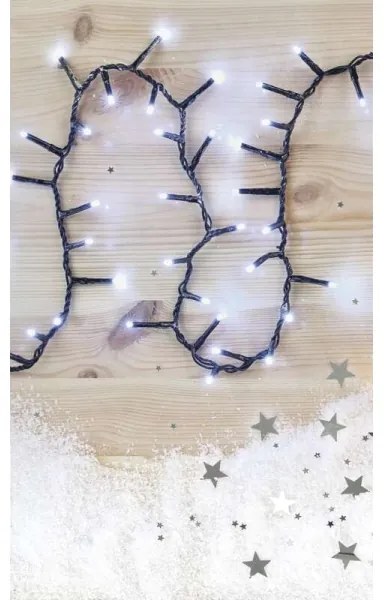 Catena LED da esterno natalizia 300xLED/11m IP44 bianco freddo