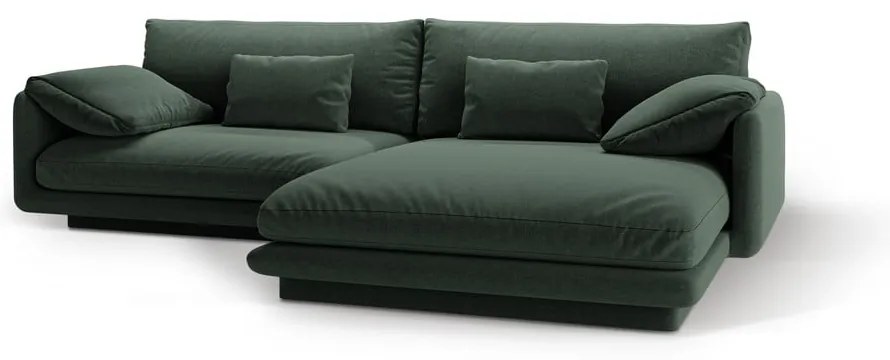 Divano angolare verde scuro (angolo destro) Torino - Micadoni Home
