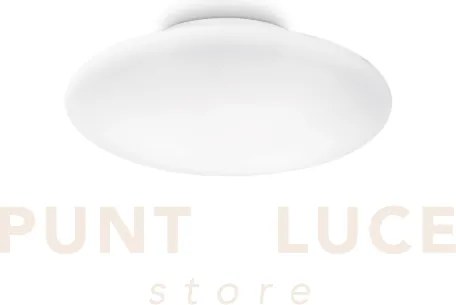 Smarties plafoniera in vetro bianco 3 luci attacco e27 50cm