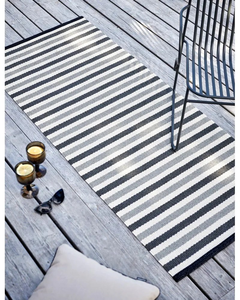 Passatoia da interno/esterno grigia/beige 85x200 cm Teo Warm Grey – Pappelina