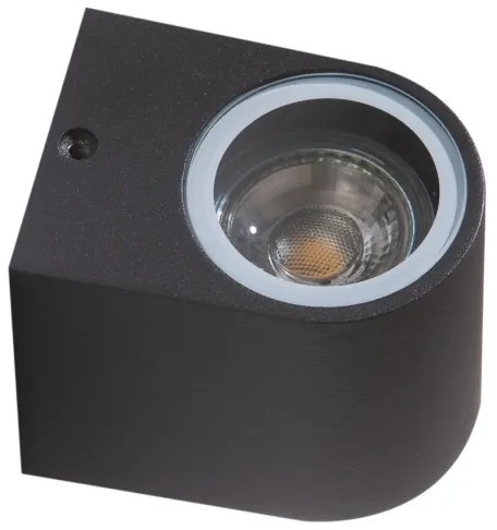 Azzardo AZ4265 - Applique da esterno RIMINI 1xGU10/35W/230V IP54 tonda