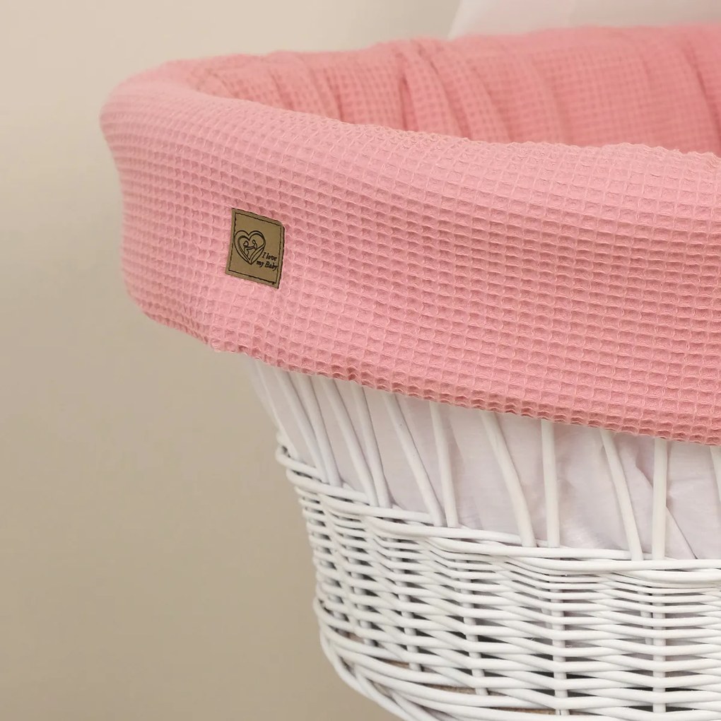 Letto in vimini con attrezzatura per un bambino - Coniglio