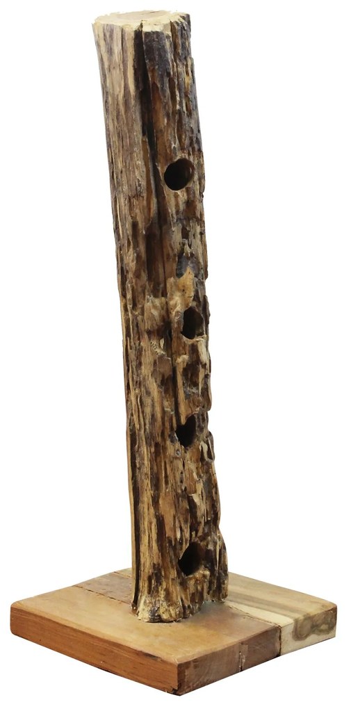 MARGARET - porta bottiglie in legno di teak