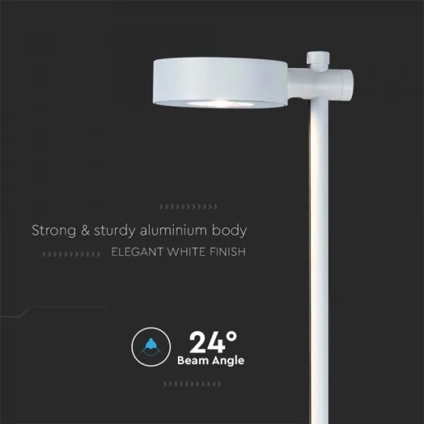 Lampada da esterno a LED 7W/230V 3000K IP65 bianca 102 cm