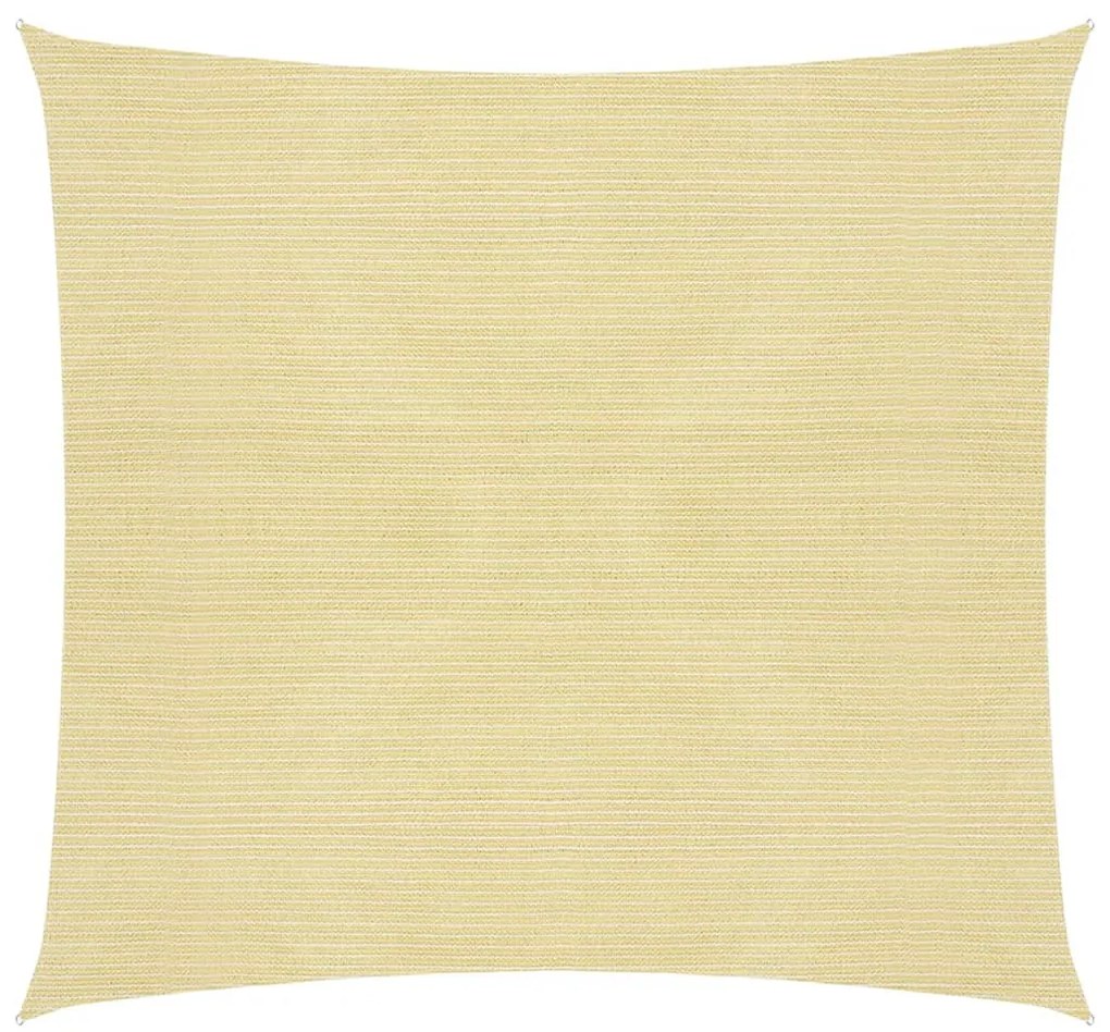 Vela Parasole 160 g/m² Beige 6x6 m in HDPE