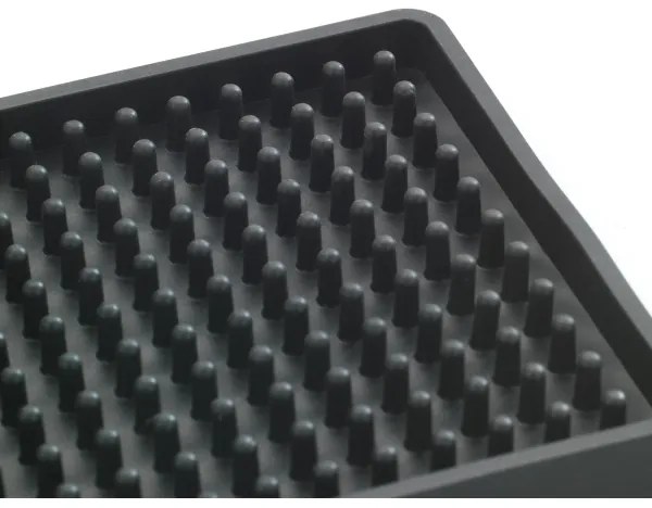 WENKO 54700100 - Vassoio raccogligocce 42x8 cm nero